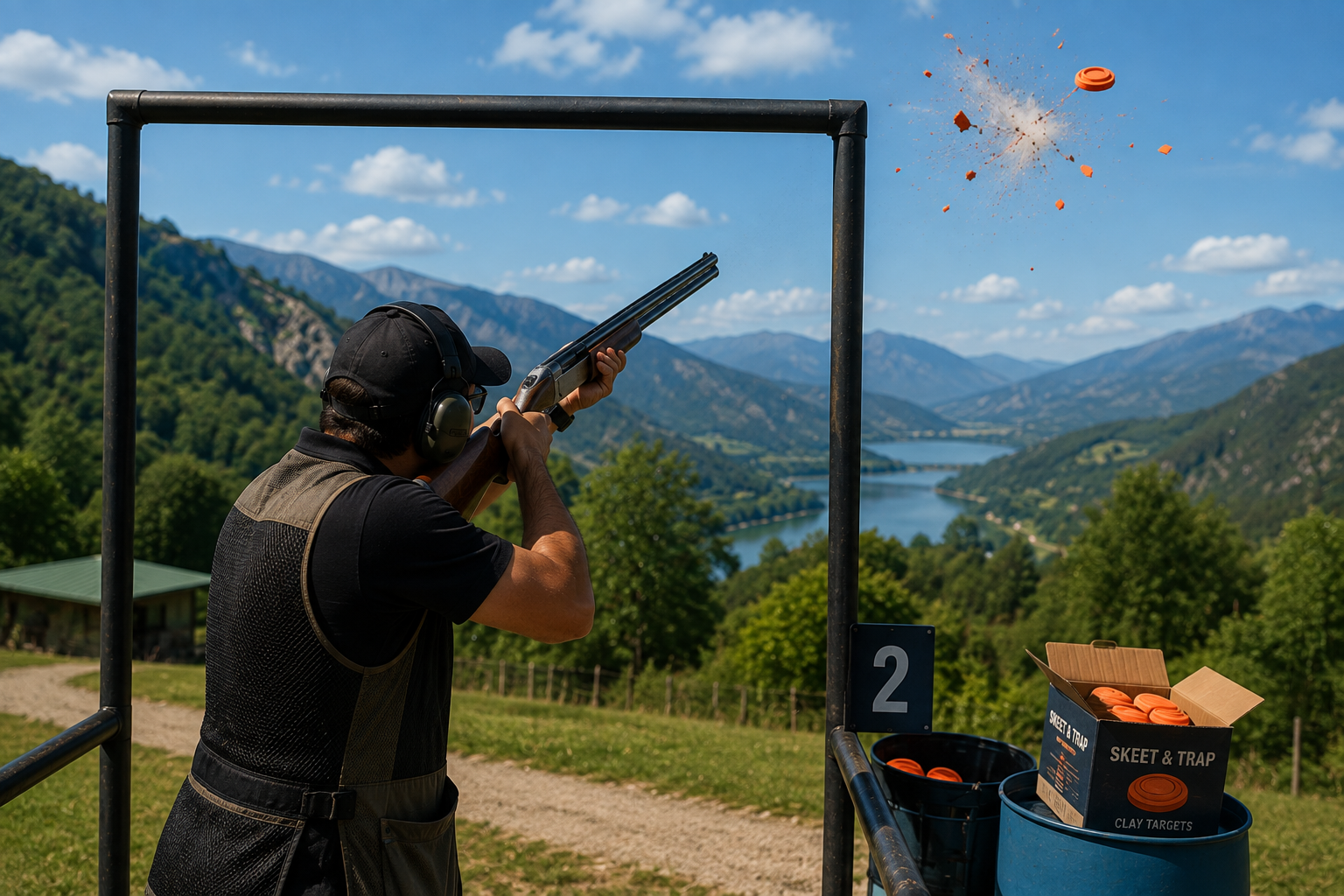 Clay Target Trap & Skeet Shooting